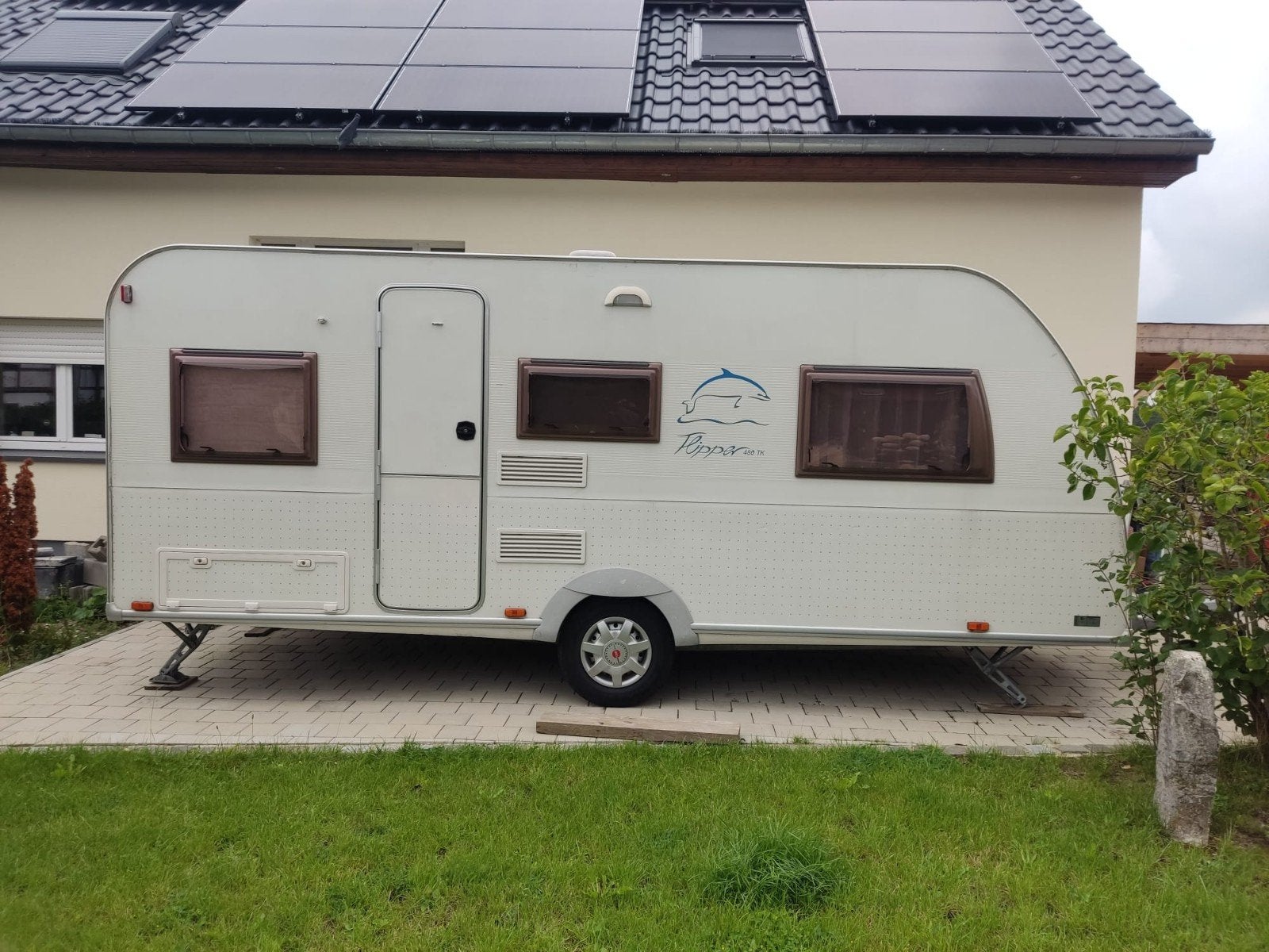 Caravane Burstner 480TK Flipper, Jusqu'à 5, Lit fixe, Particulier, Bürstner