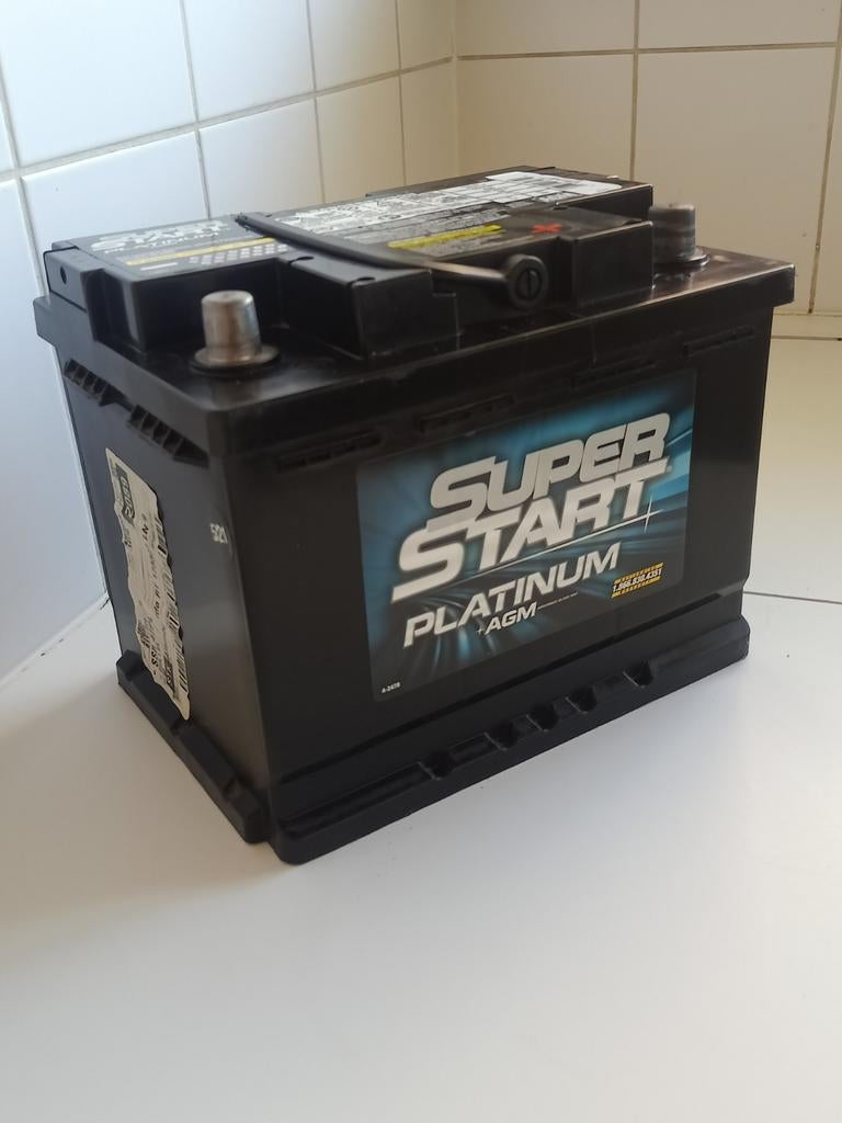 Auto batterij AGM start stop, Ophalen