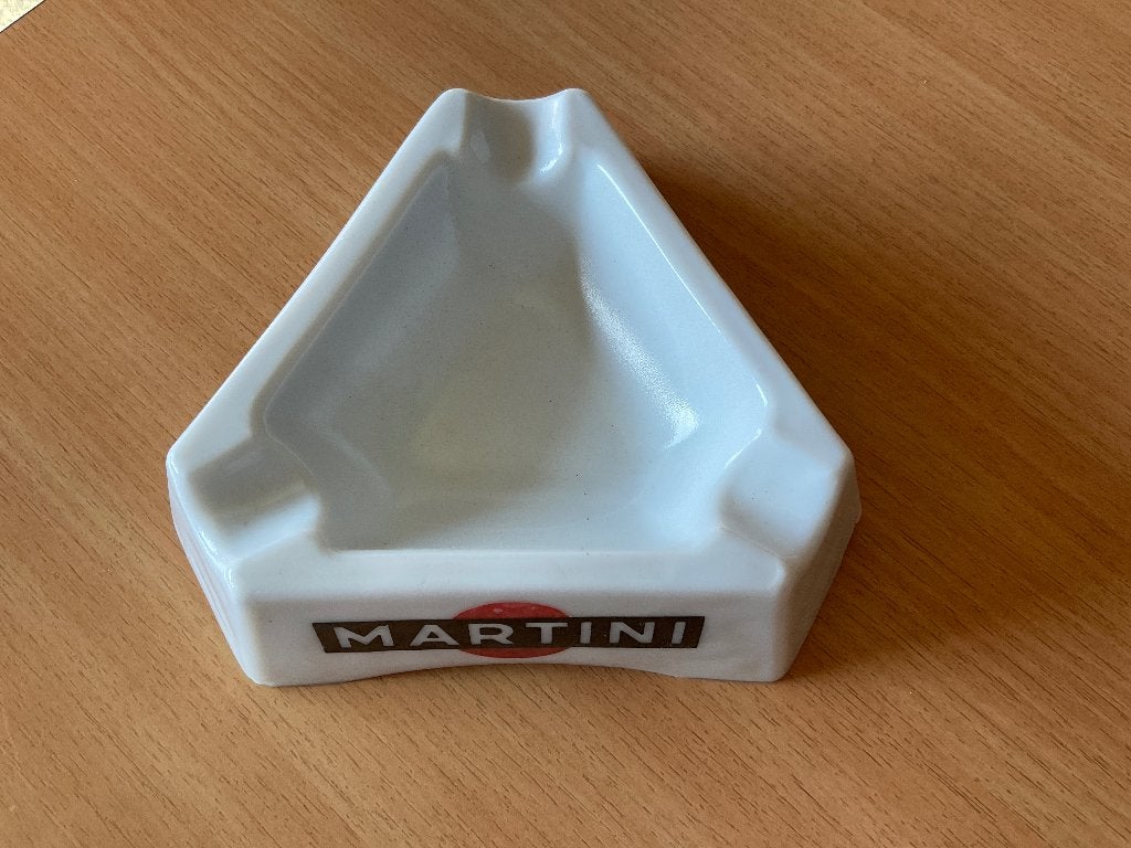 Vintage Martini asbak, Antiek en Kunst, Ophalen