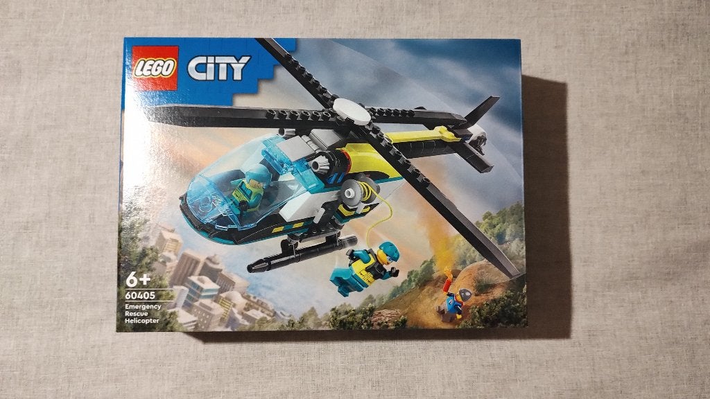 LEGO City 60405 – Reddingshelikopter, Neuf, City, Enlèvement ou Envoi, Lego