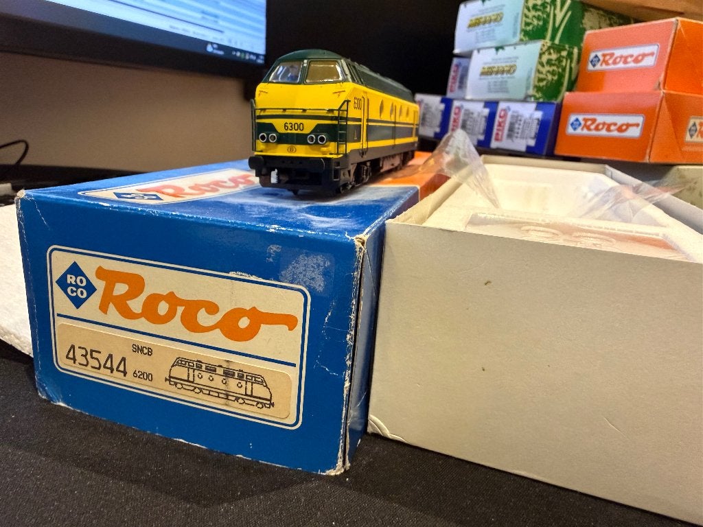 Roco NMBS 6300 digital gemoderniseerde LED-verlichting, Hobby en Vrije tijd, Gebruikt, Verzenden, Roco, Gelijkstroom