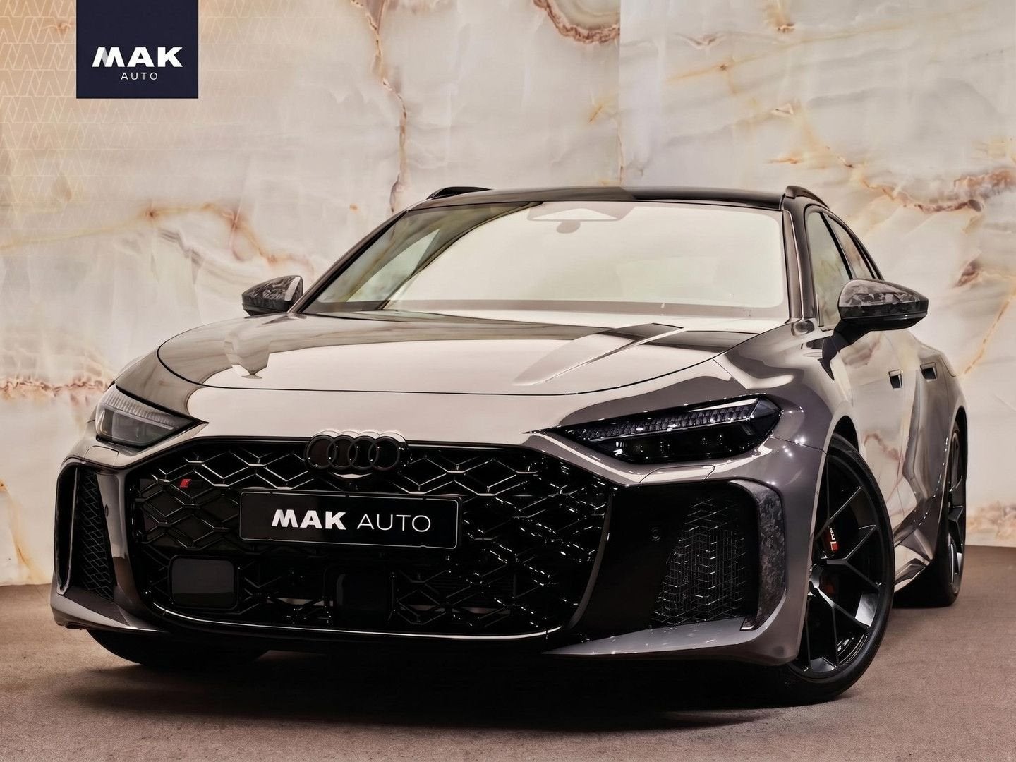 Audi RS5 Avant E-Hybrid Quattro , ceramic, camouflage extr.,, Auto's, Automaat, Zwart, RS5, 26 kWh