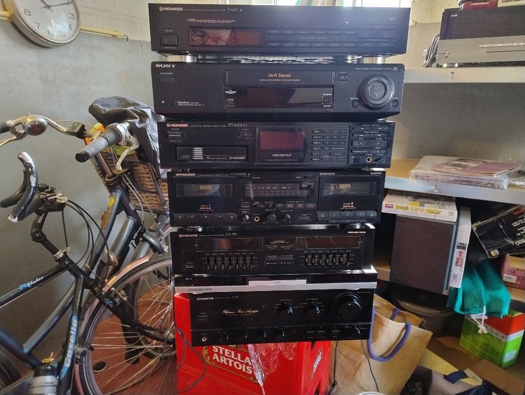 Pioneer en Harman Kardon audio apparaten, Audio, Tv en Foto, Home Cinema-sets, Ophalen, Gebruikt, Pioneer, Overige spelers