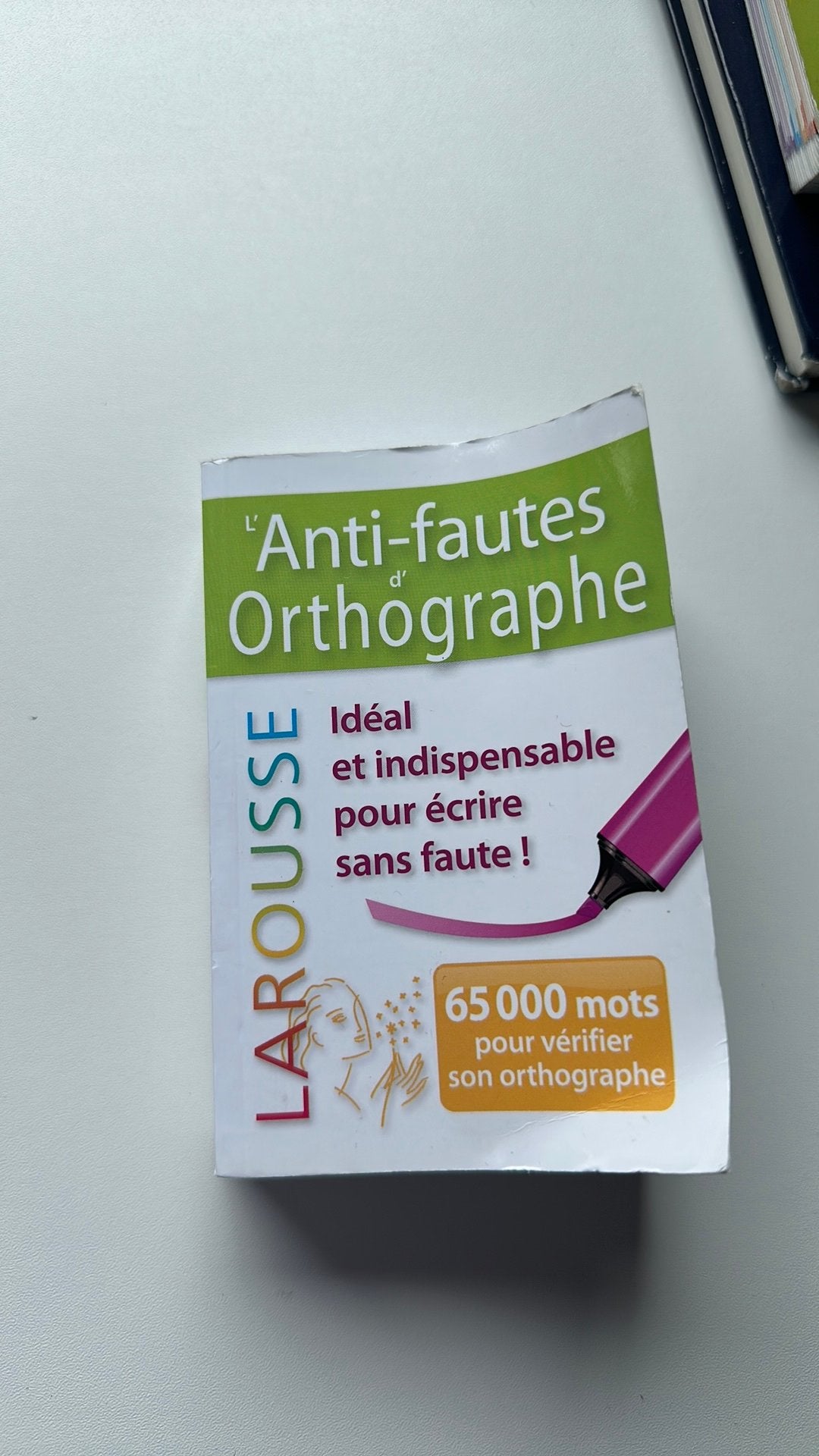 L’anti-faute d’orthographe Larousse, Livres, Enlèvement ou Envoi, Utilisé, Français, Autres éditeurs