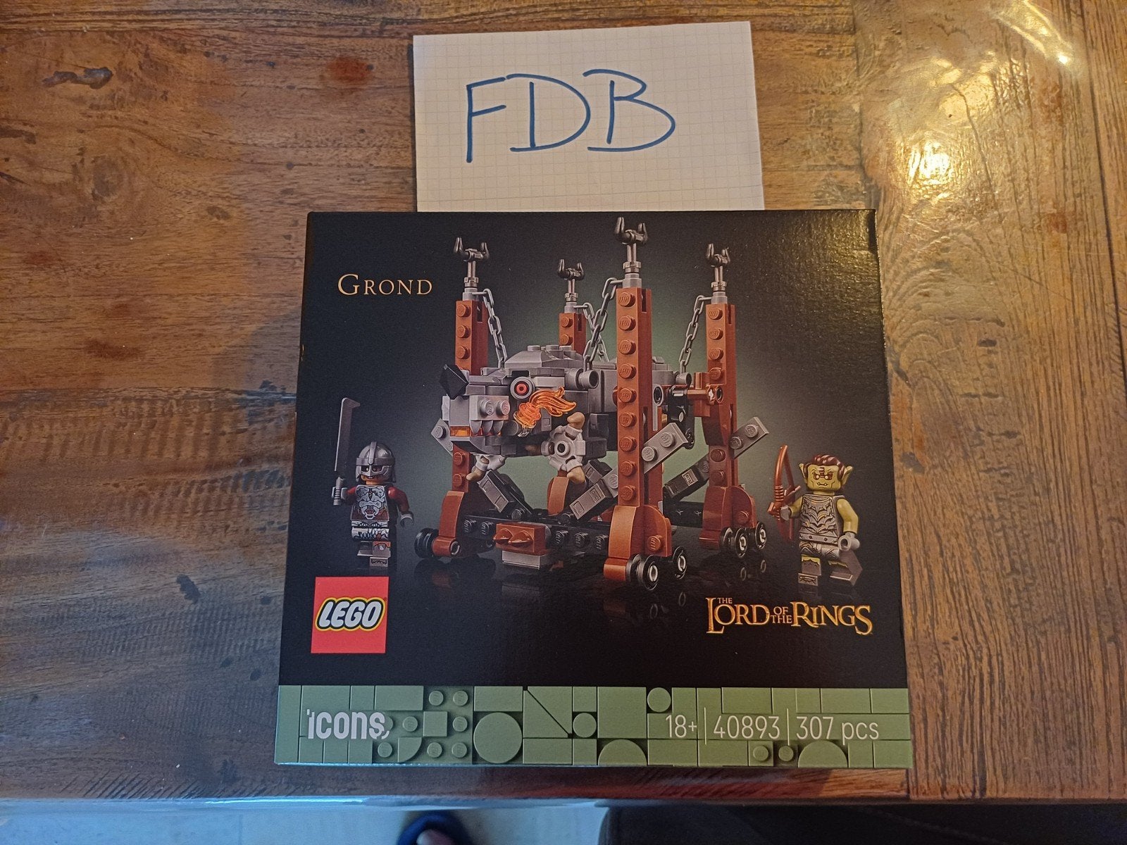 Lego Icons Lord of the rings 40893 (nieuw), Kinderen en Baby's, Speelgoed | Duplo en Lego, Lego, Nieuw, Ophalen of Verzenden, Compleet