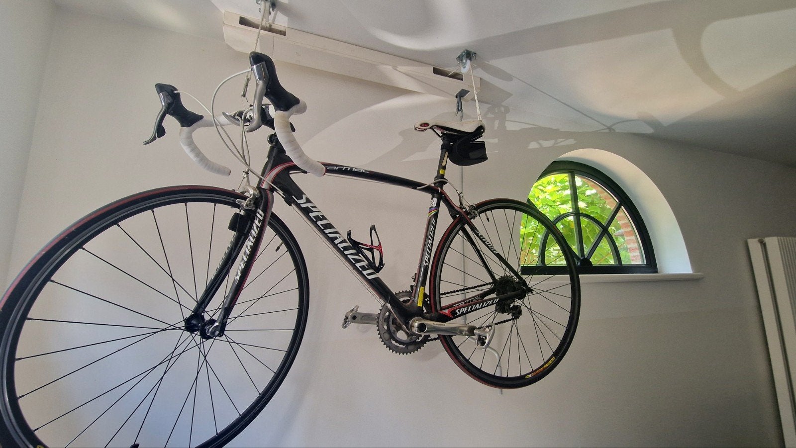 Specialized racefiets Tarmac, Ophalen
