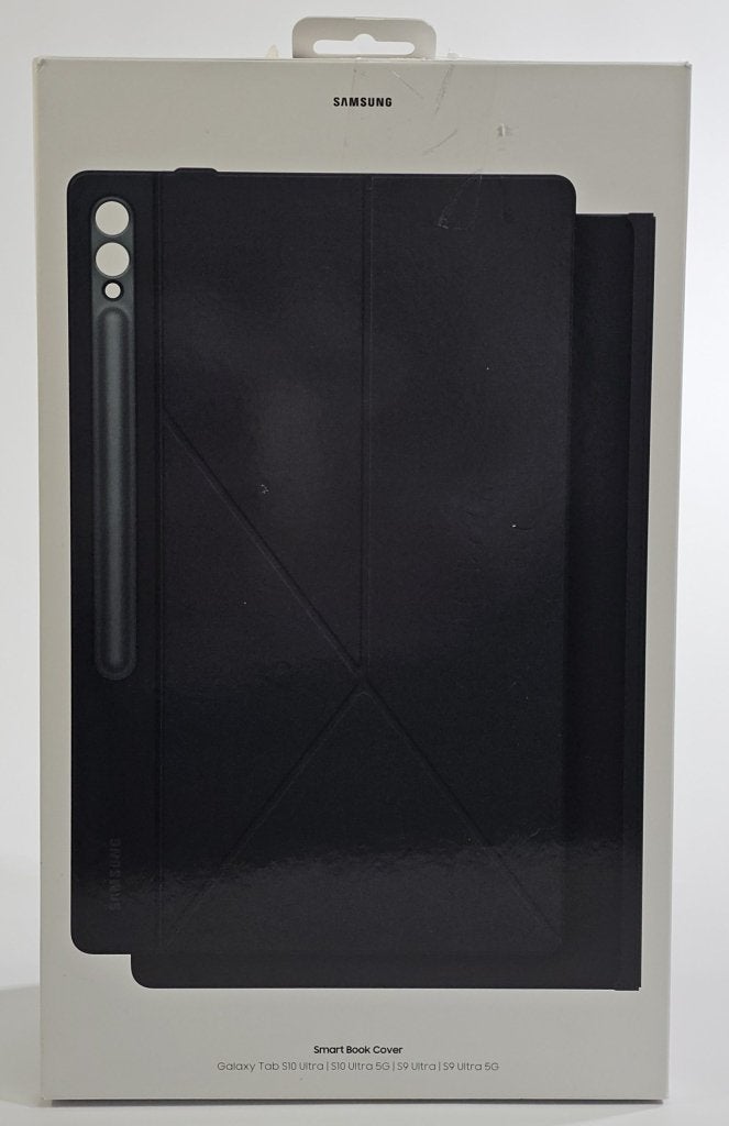 Samsung Tab S9 Ultra / S10 Ultra Book Cover - Zwart | Retour, Informatique & Logiciels, Housses pour tablettes, Niet ingevuld