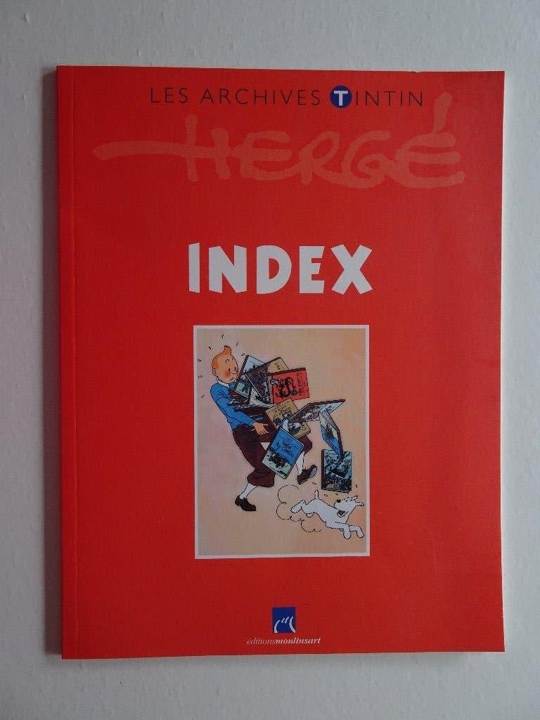 Les Archives Tintin - Index, Enlèvement ou Envoi, Tintin, Comme neuf, Livre ou Jeu