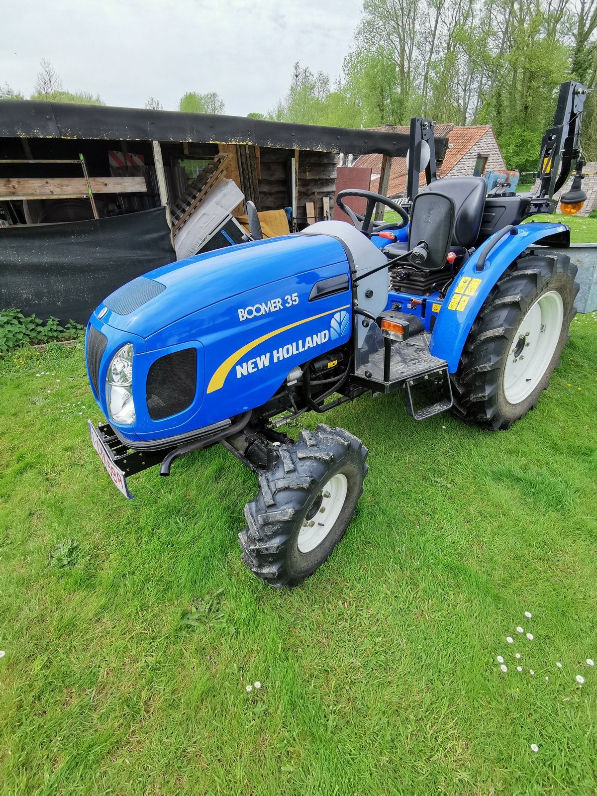 Tractor New Holland Boomer 35, Ophalen, New Holland