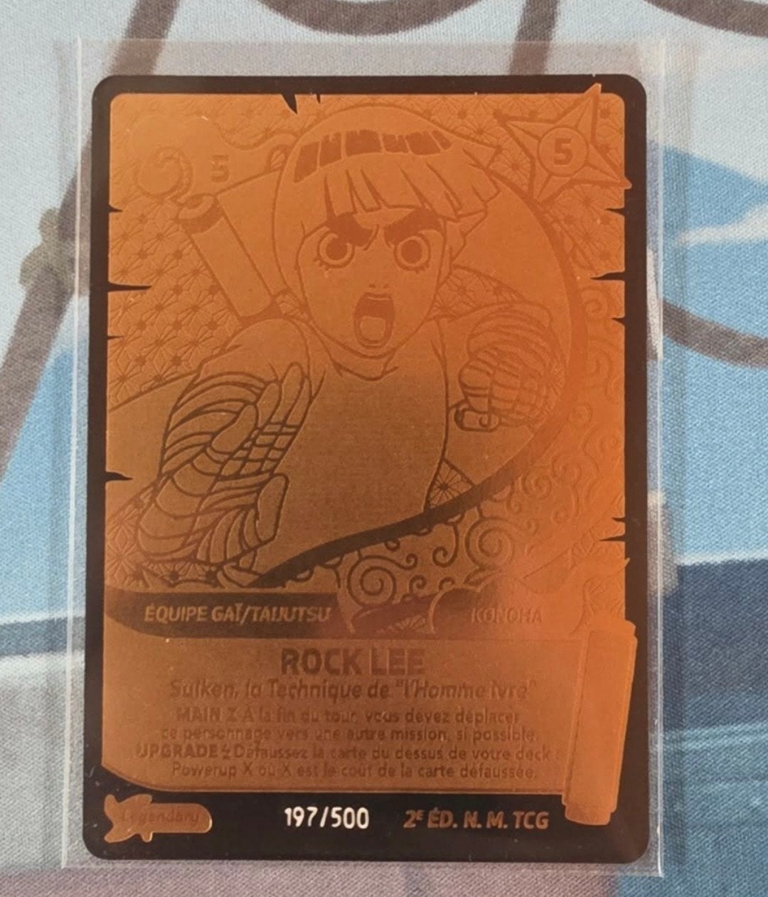 Tcg Naruto Rock Lee Legendary 197/500 FR, Enlèvement, Booster