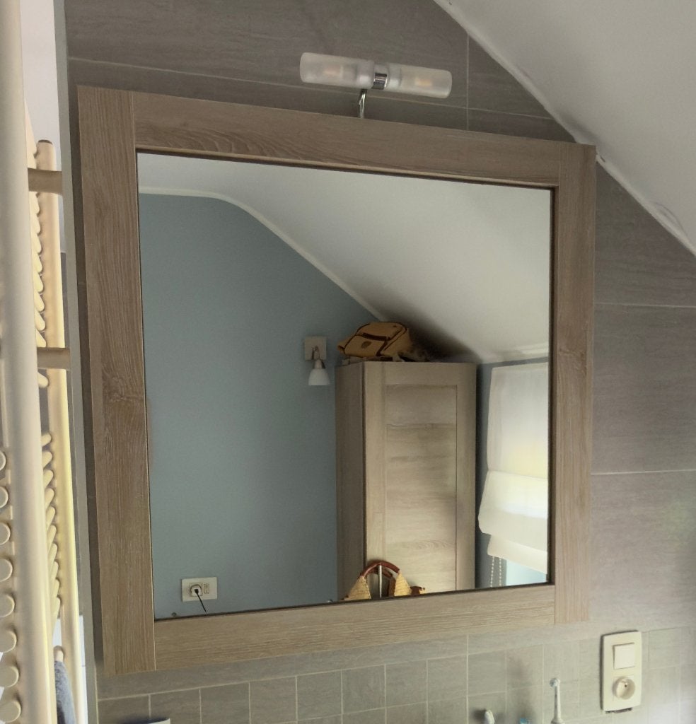 2x miroirs salle de bain, Lavabo ou Évier, Moins de 100 cm, Enlèvement, Utilisé