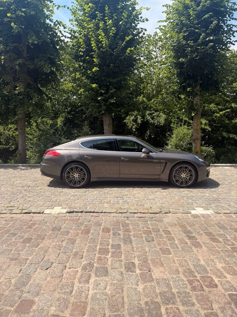 Porsche Panamera S e-hybride 2015, Autos, Cuir, Argent ou Gris, Achat, Euro 6
