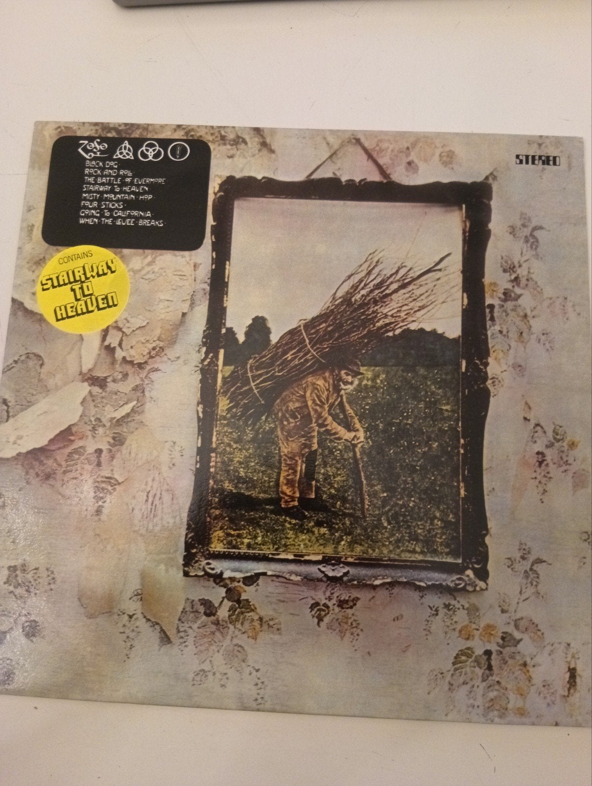 Lp Led Zeppelin " IV ", Cd's en Dvd's, Vinyl | Hardrock en Metal, Ophalen of Verzenden, LP