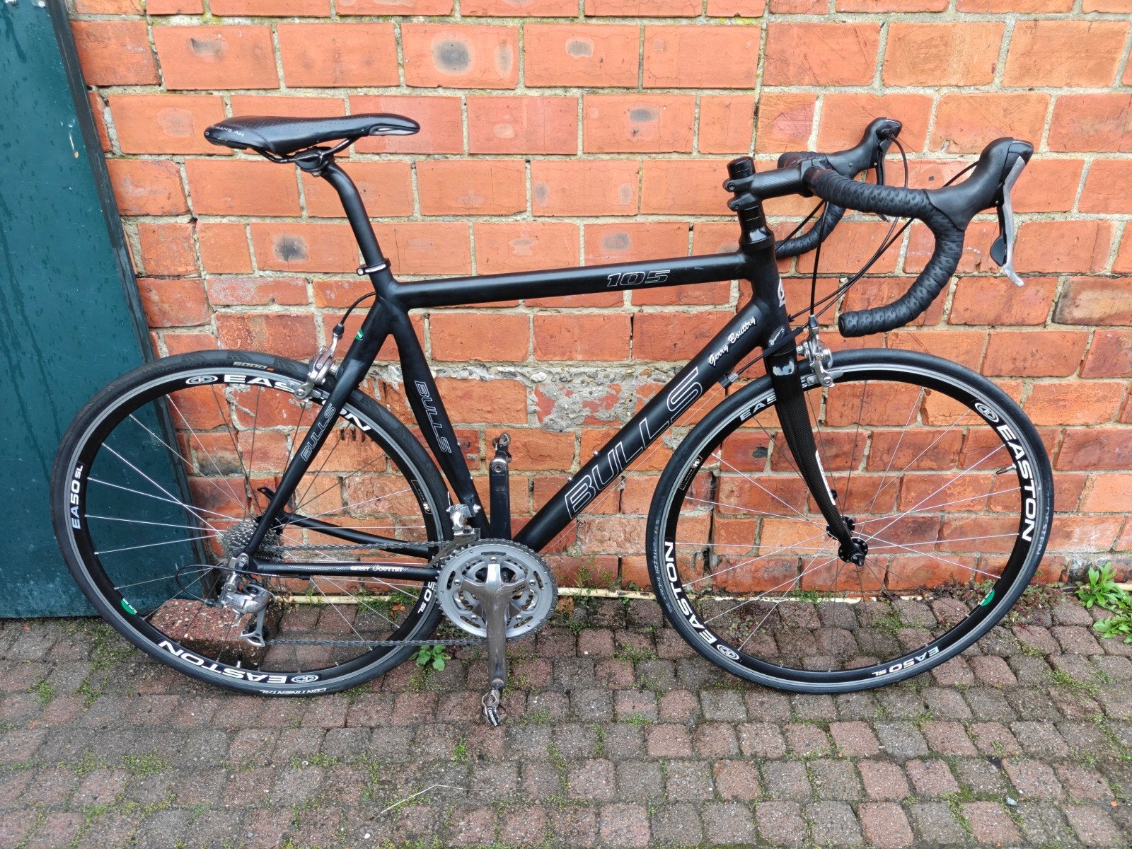 Matzwarte Bulls 105 koersfiets te koop!!, Fietsen en Brommers, Fietsen | Racefietsen, Ophalen, Aluminium