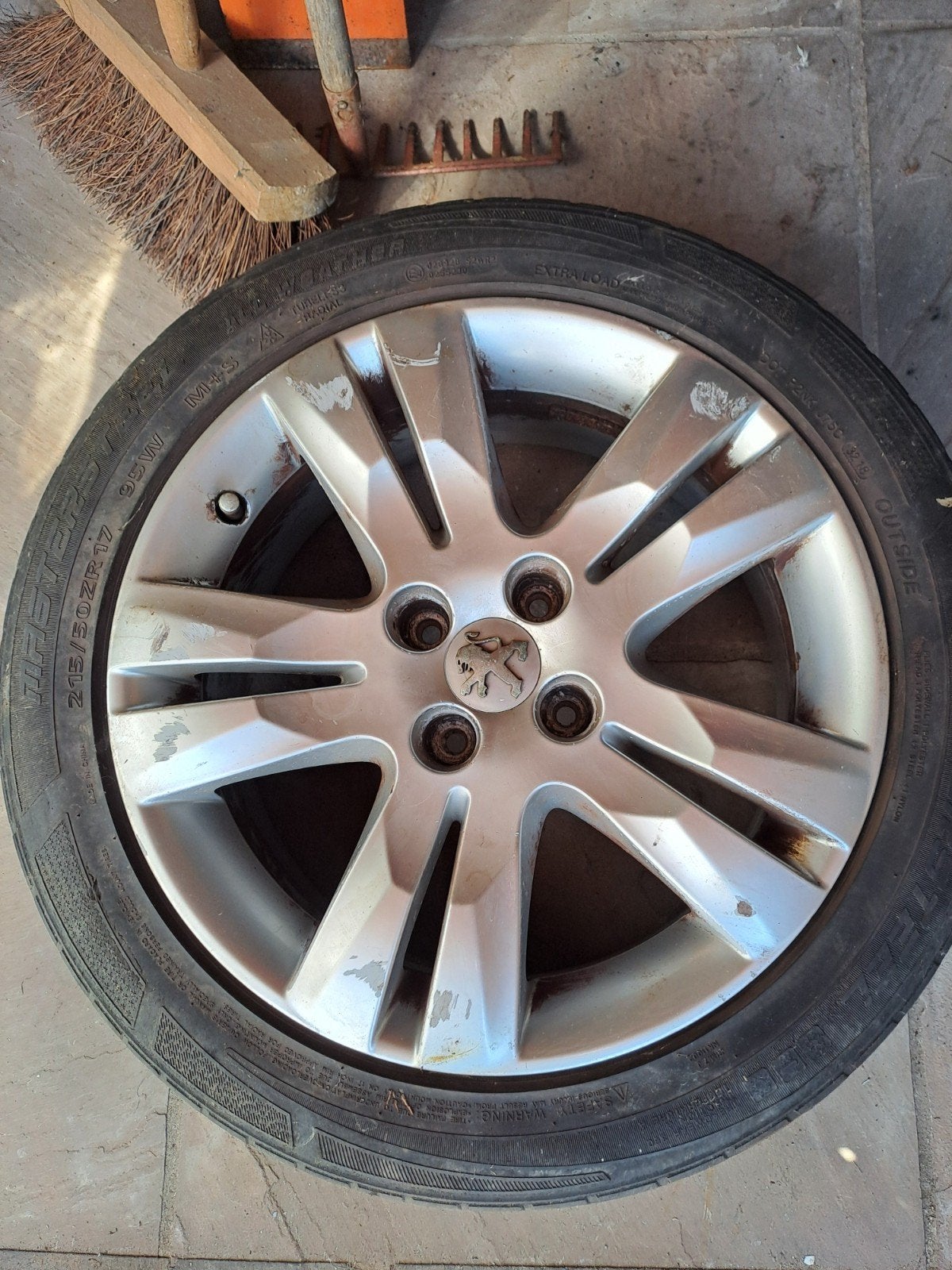 4x wielvelgen voor peugeot 5008 Bouwjaar 2013, Ophalen, Banden en Velgen, 17 inch, Personenwagen