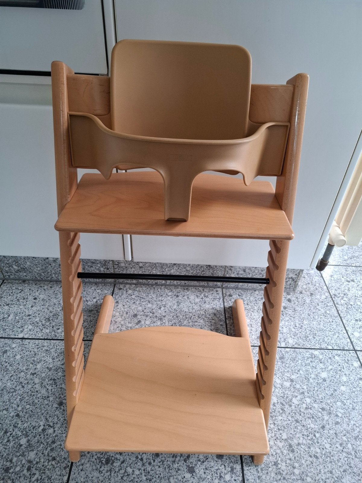 Stokke tripp trapp met babyset, Kinderen en Baby's, Kinderstoelen, Ophalen