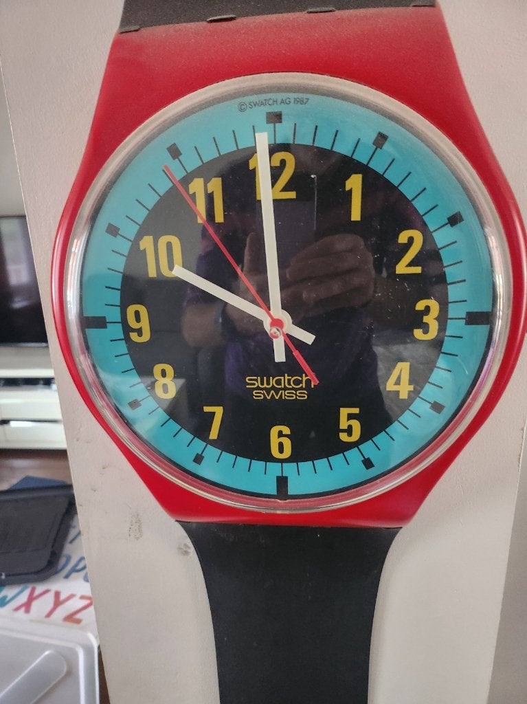 maxi swatch, Ophalen