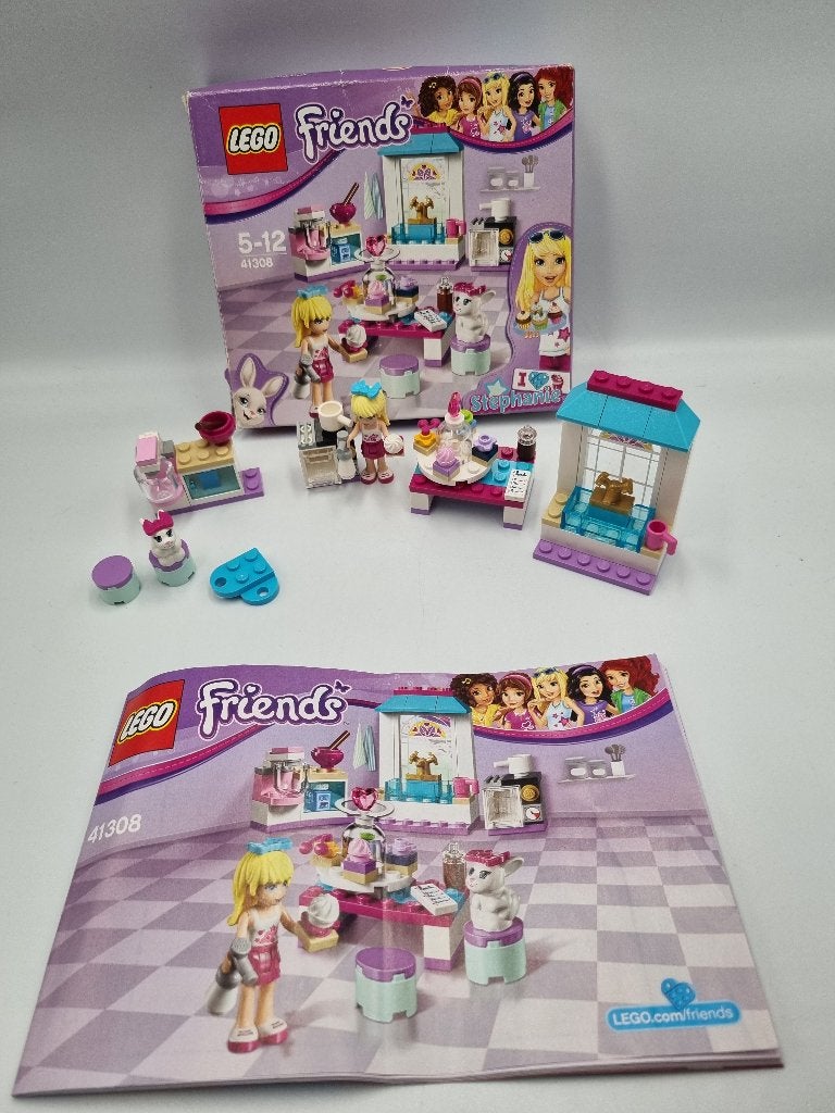 Lego Friends 41308 Les gâteaux de l'amitié de Stéphanie, Instructions incluses, Enlèvement ou Envoi, Lego, Ensemble complet
