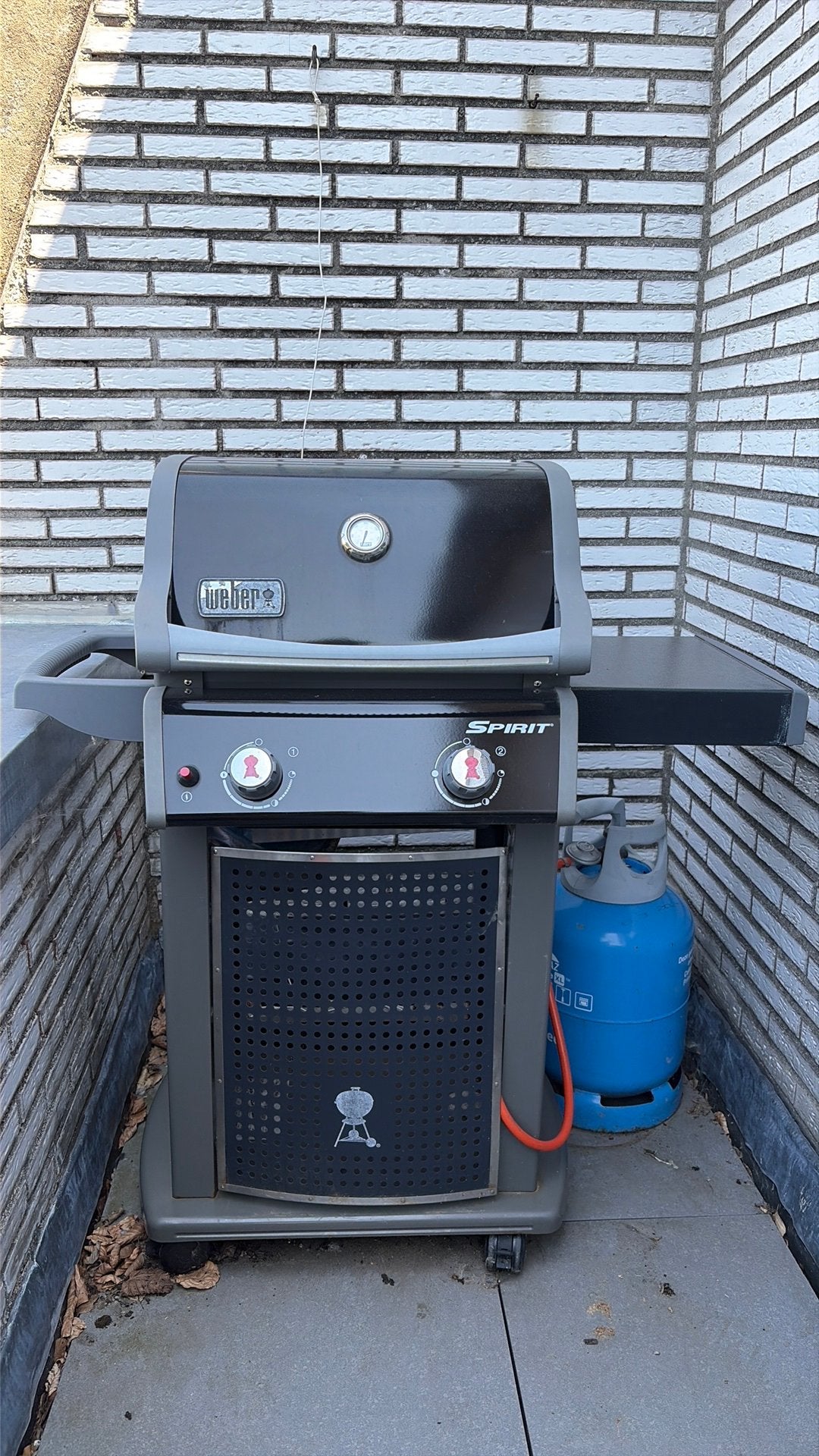 Weber bbq op gas, Tuin en Terras, Ophalen, Gebruikt