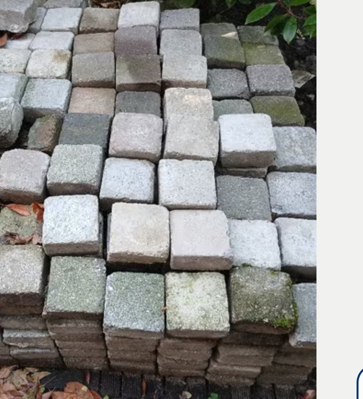 Klinkers gratis afhalen Koningshooikt 100 m2, Ophalen, Klinkers