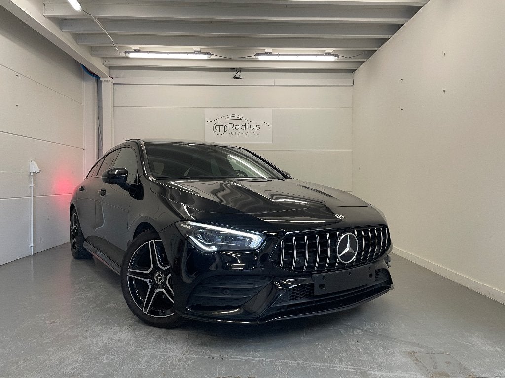 Mercedes-Benz - CLA180SB - Série AMG - Toit panoramique, Autos, Mercedes-Benz, 100 kW, Achat, Euro 6, Noir