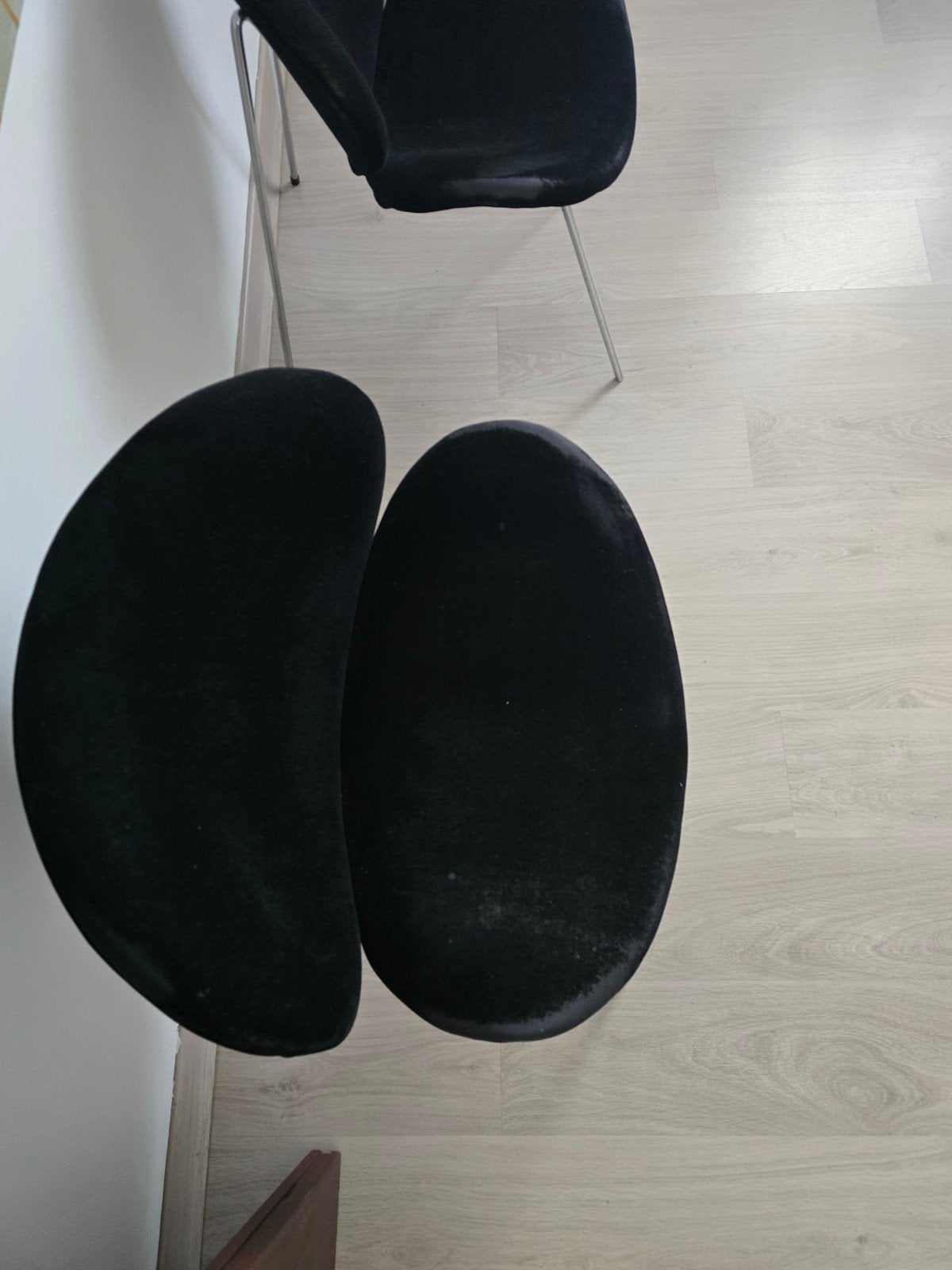 stoelen/zeteltjes, Ophalen, Gebruikt, Twee, Metaal