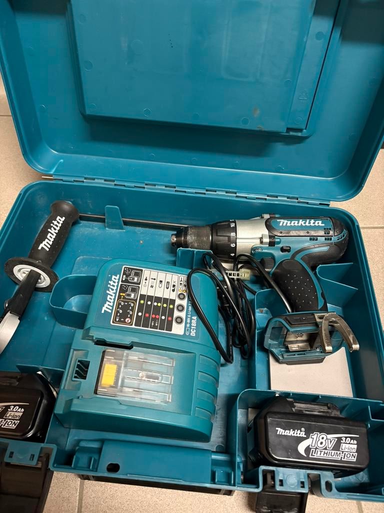 MAKITA klopboor / schroevendraaier 18V, Doe-het-zelf en Bouw, Ophalen of Verzenden, Gebruikt, Variabele snelheid