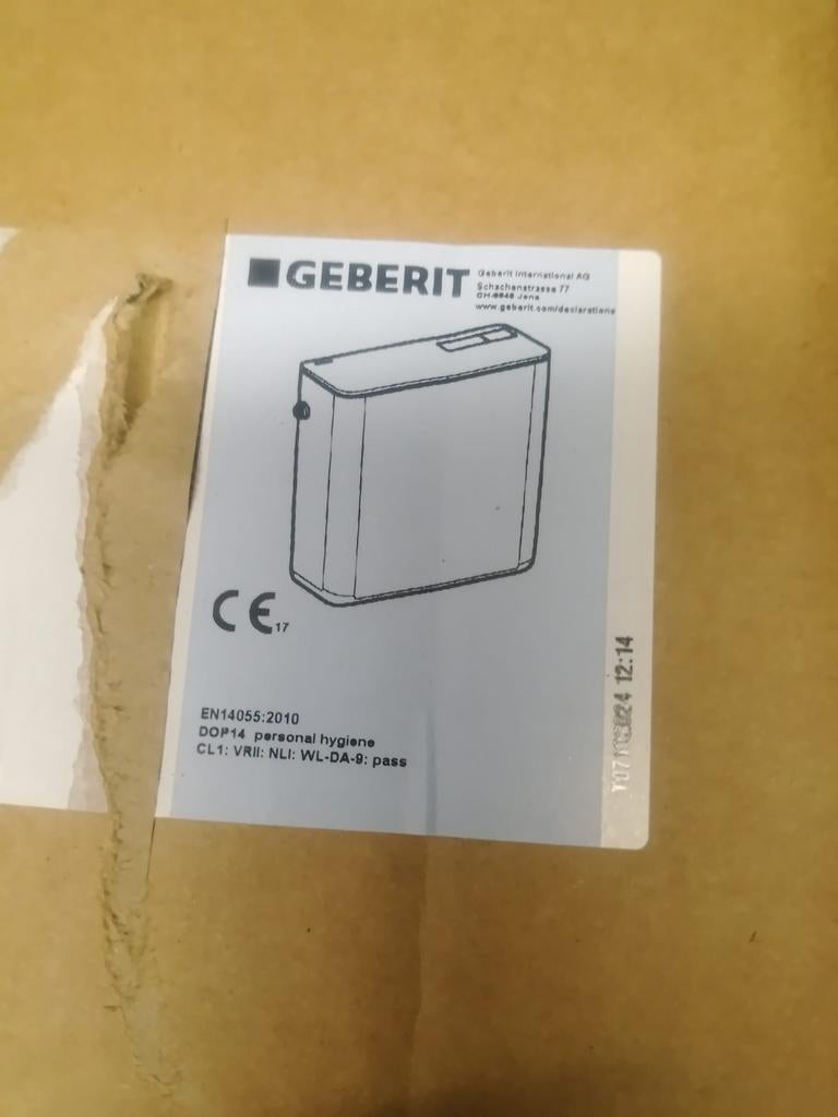 2 x Jachtbak geberit nieuw, Doe-het-zelf en Bouw, Ophalen
