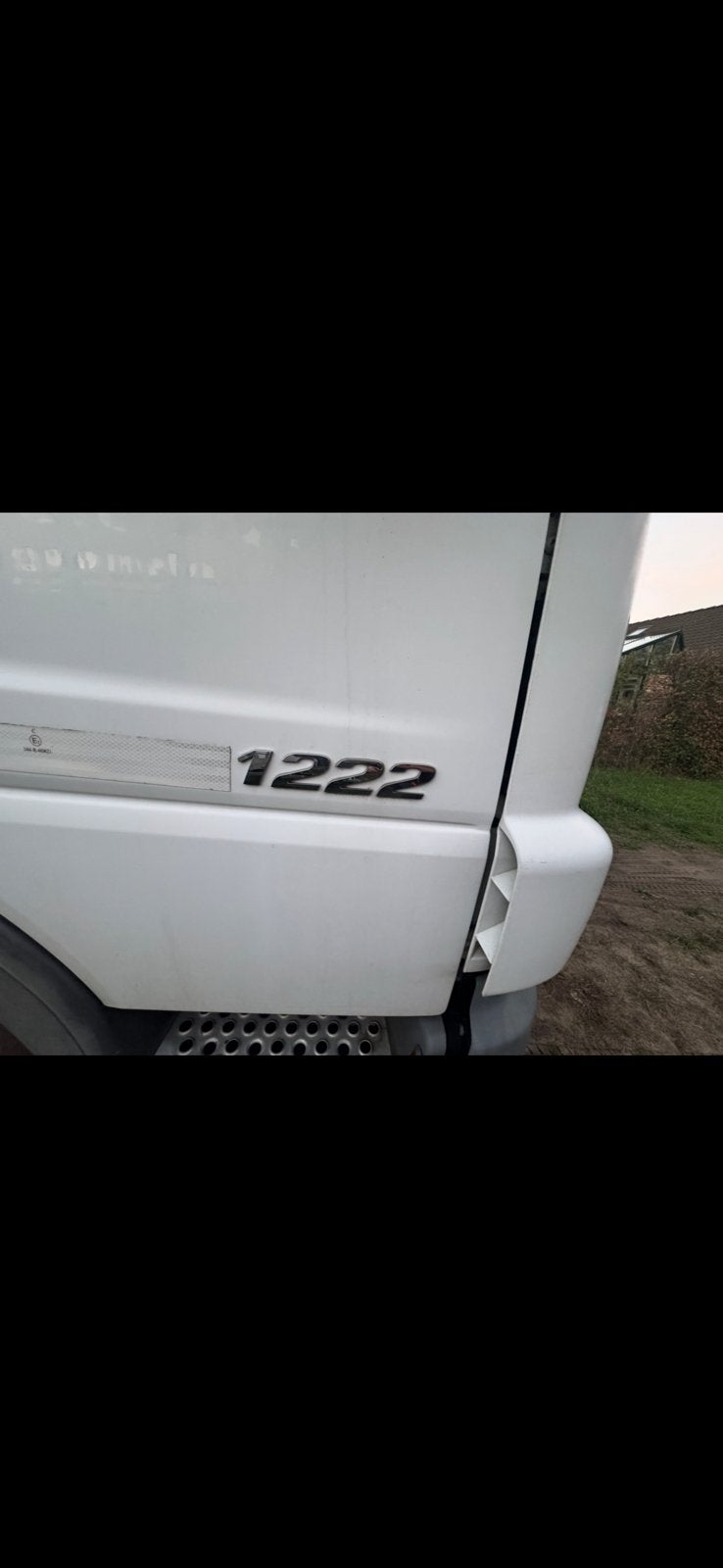 Mercedes Atego 1222, Auto's, Euro 5, Stof, Wit, Mercedes-Benz