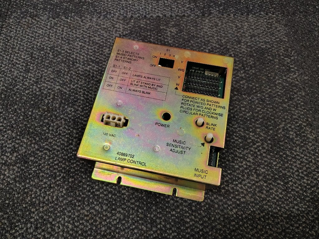 Lamp Control Unit/ 40869702 Rowe- AMi (CD-100) jukebox, Collections, Envoi, Ami