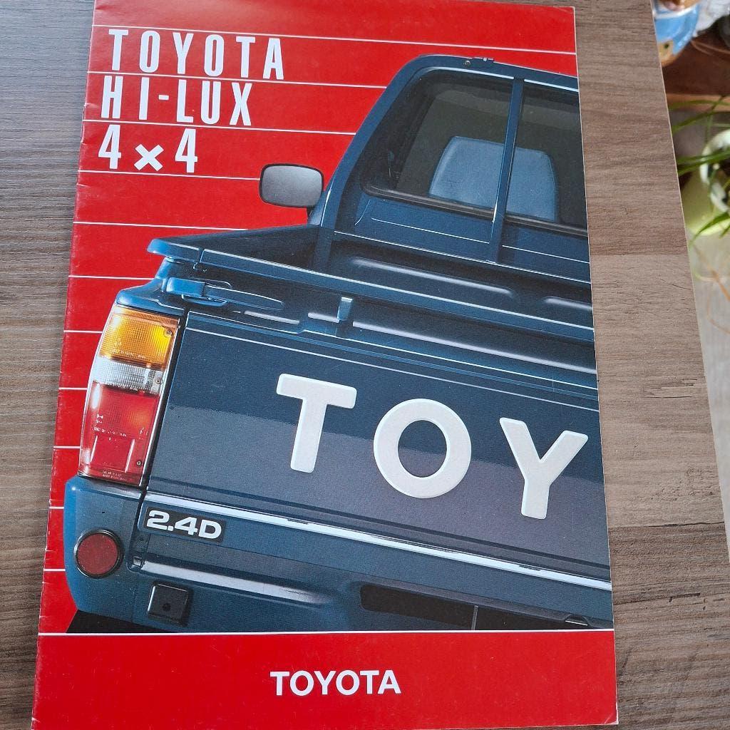 TOYOTA HI-LUX 4 x 4 décembre 85, Enlèvement ou Envoi, Neuf, Toyota