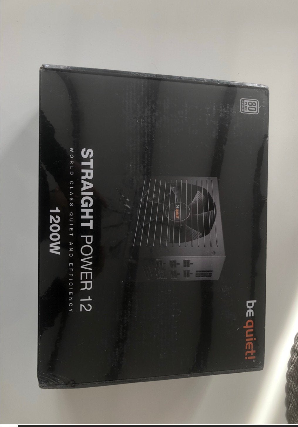 1200w voeding, 80 plus platinum be quiet! ONGEOPEND, Computers en Software, Interne voedingen, Ophalen, Nieuw