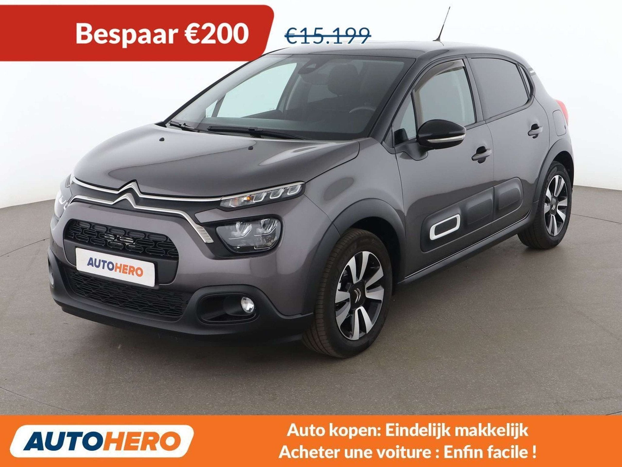 Citroën C3 1.2 PureTech Max (année de construction 2024), Argent ou Gris, Achat, Euro 6, 1165 kg
