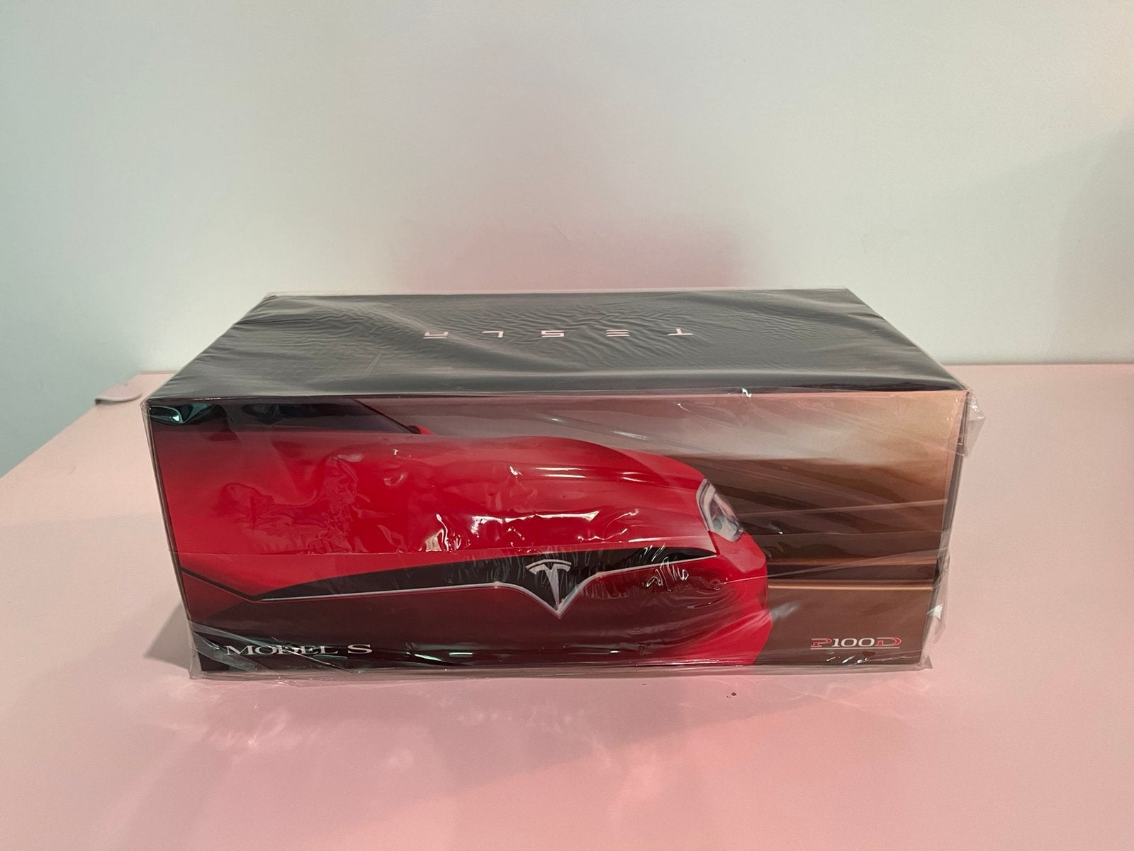 Tesla Model S  P100D  schaal 1:18, Hobby en Vrije tijd, Ophalen of Verzenden, Nieuw