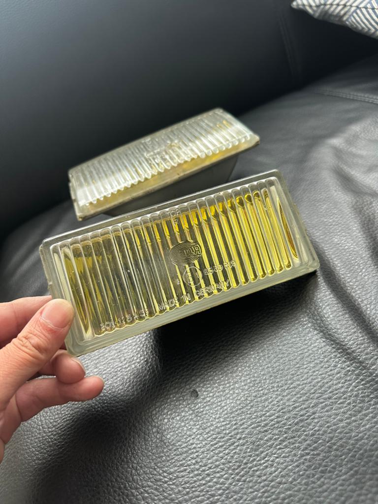 Gele mistlampen BMW E30 E24 E24 E28 E23 Hella Original, Ophalen of Verzenden, BMW