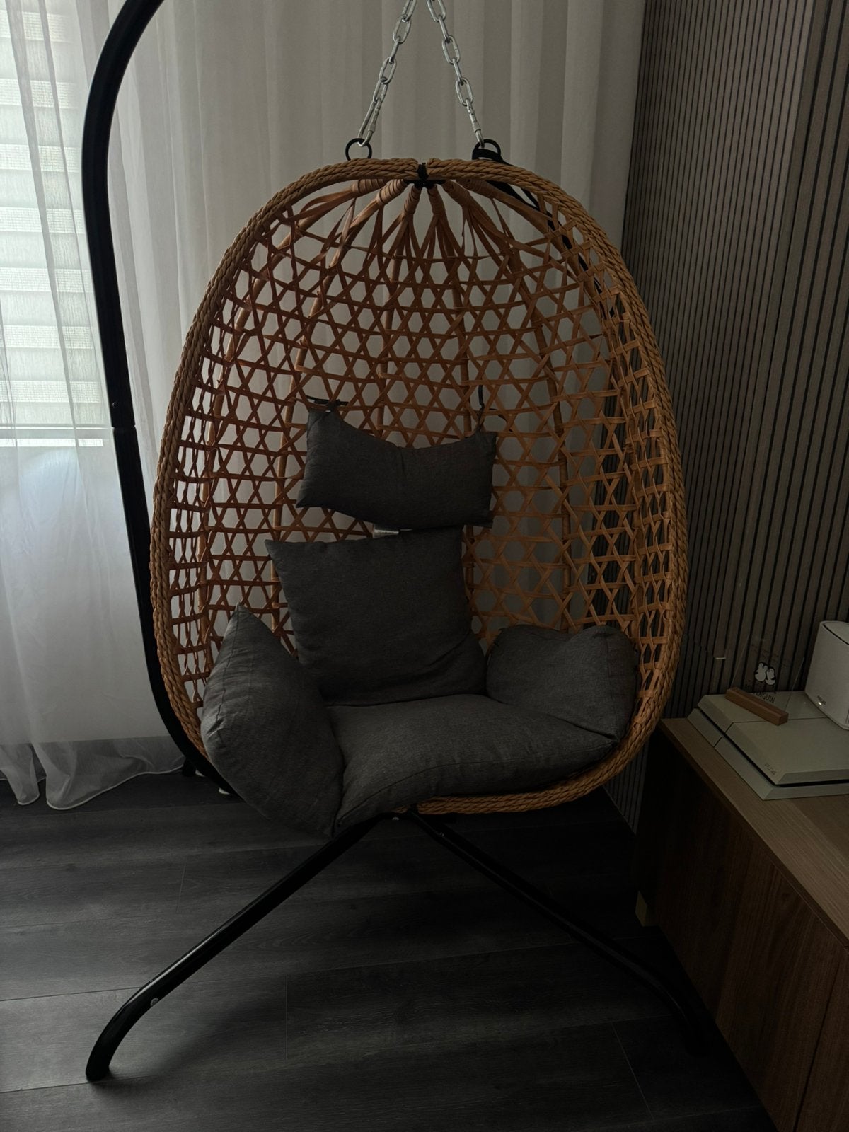 Hangstoel voor binnen & buiten, Ophalen, Zo goed als nieuw, Binnen