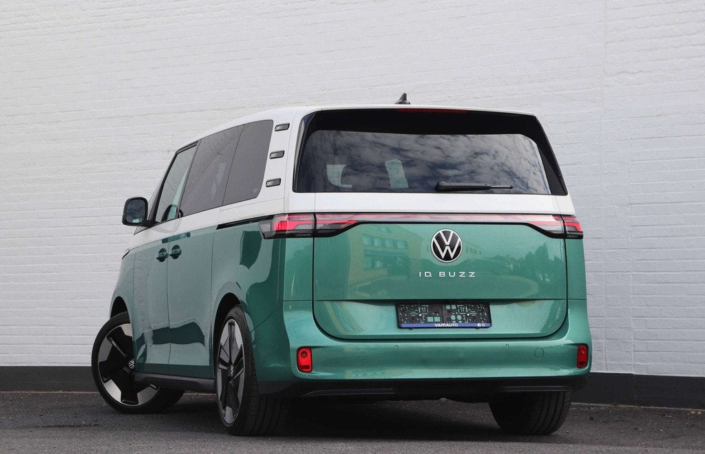 Volkswagen ID. Buzz 77 kWh Pro Style - ParkPro/Open&Close+/A, Auto's, Automaat, Stof, Gebruikt, Euro 6