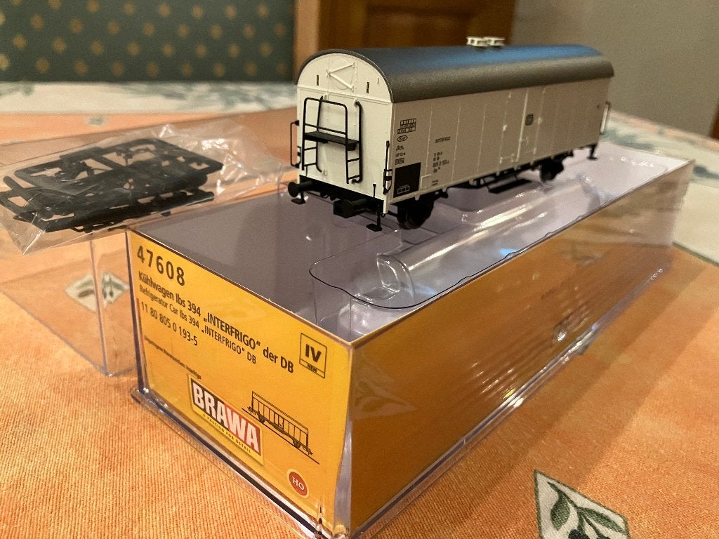 Koelwagen Interfigo Brawa 47608, Hobby en Vrije tijd, Modeltreinen | H0, Ophalen of Verzenden