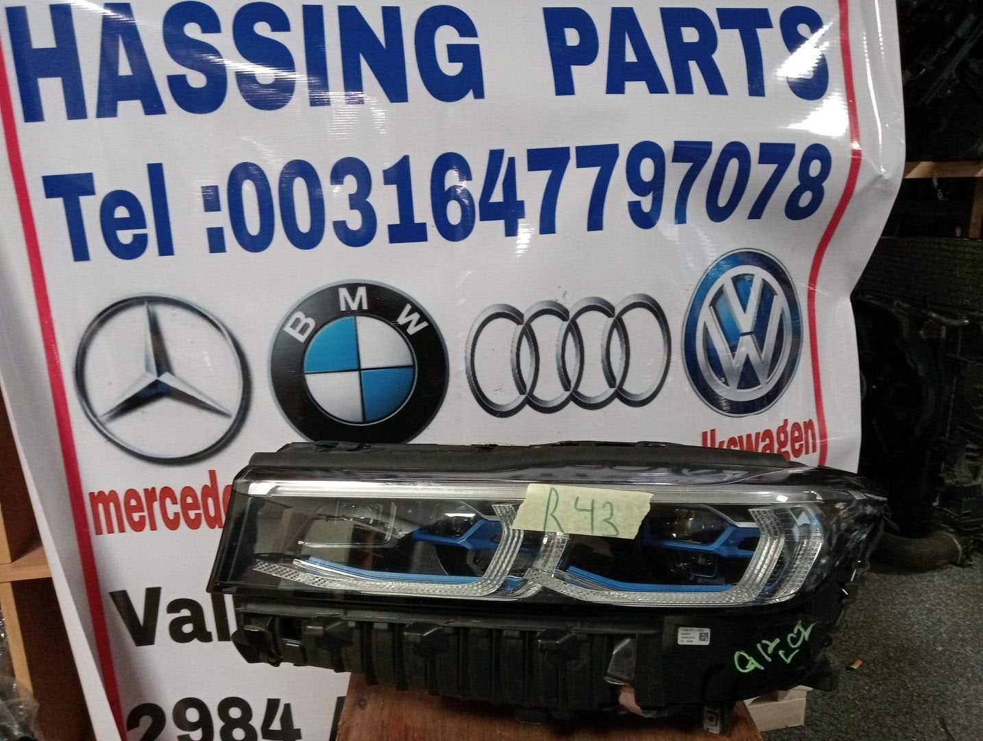 BMW G11 G12 LCI FACELIFT LASER LED KOPLAMP LINKS 7946775-06, Gebruikt, -, -, Ophalen of Verzenden