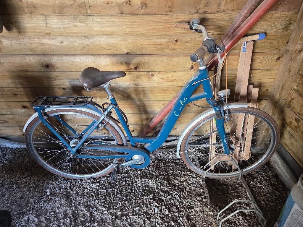 dames fiets cube, Fietsen en Brommers, Gebruikt, Versnellingen, 50 tot 53 cm, Trommelrem