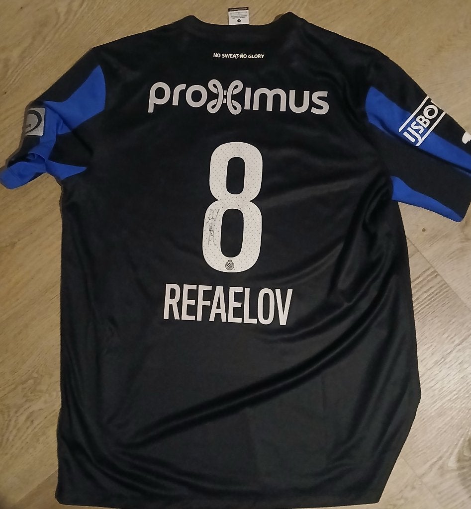Matchworn Lior Refaelov Club Brugge, Enlèvement ou Envoi, Utilisé