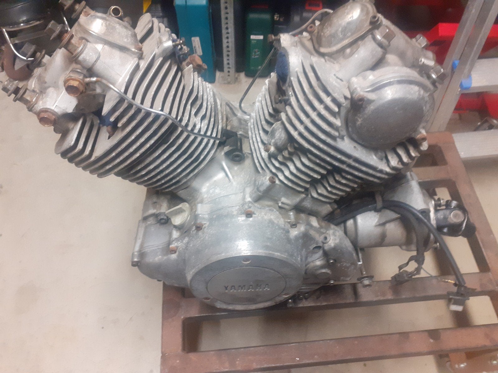 Motorblok Yamaha XV750 Virago, Motoren, Ophalen, Gebruikt