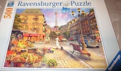 puzzel van 500 stuks van raversburger, Ophalen, 500 t/m 1500 stukjes, Zo goed als nieuw, Legpuzzel