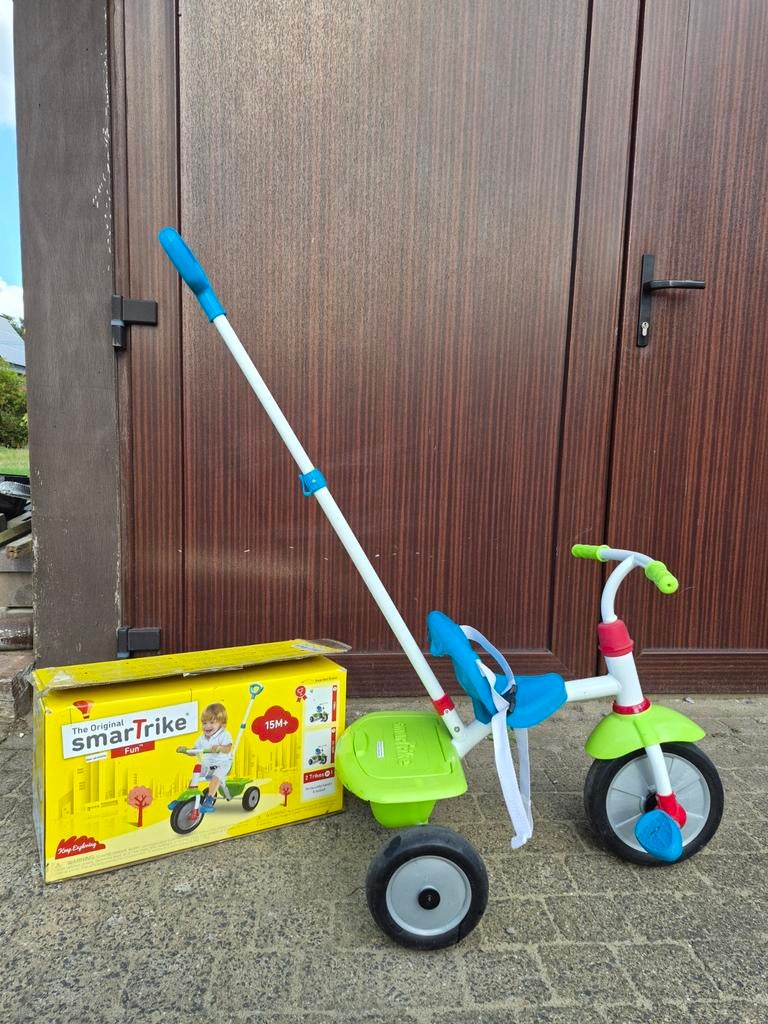 Smartrike met stang, Ophalen, Gebruikt, Keep Exploring, Duwstang