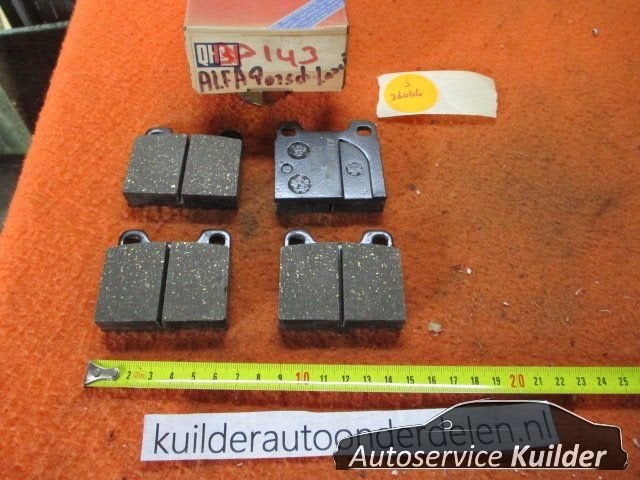 Remblokken voorzijde Alfasud 901 Ferrari 208 Lamborghini cou, Neuf, Alfa Romeo, -, -