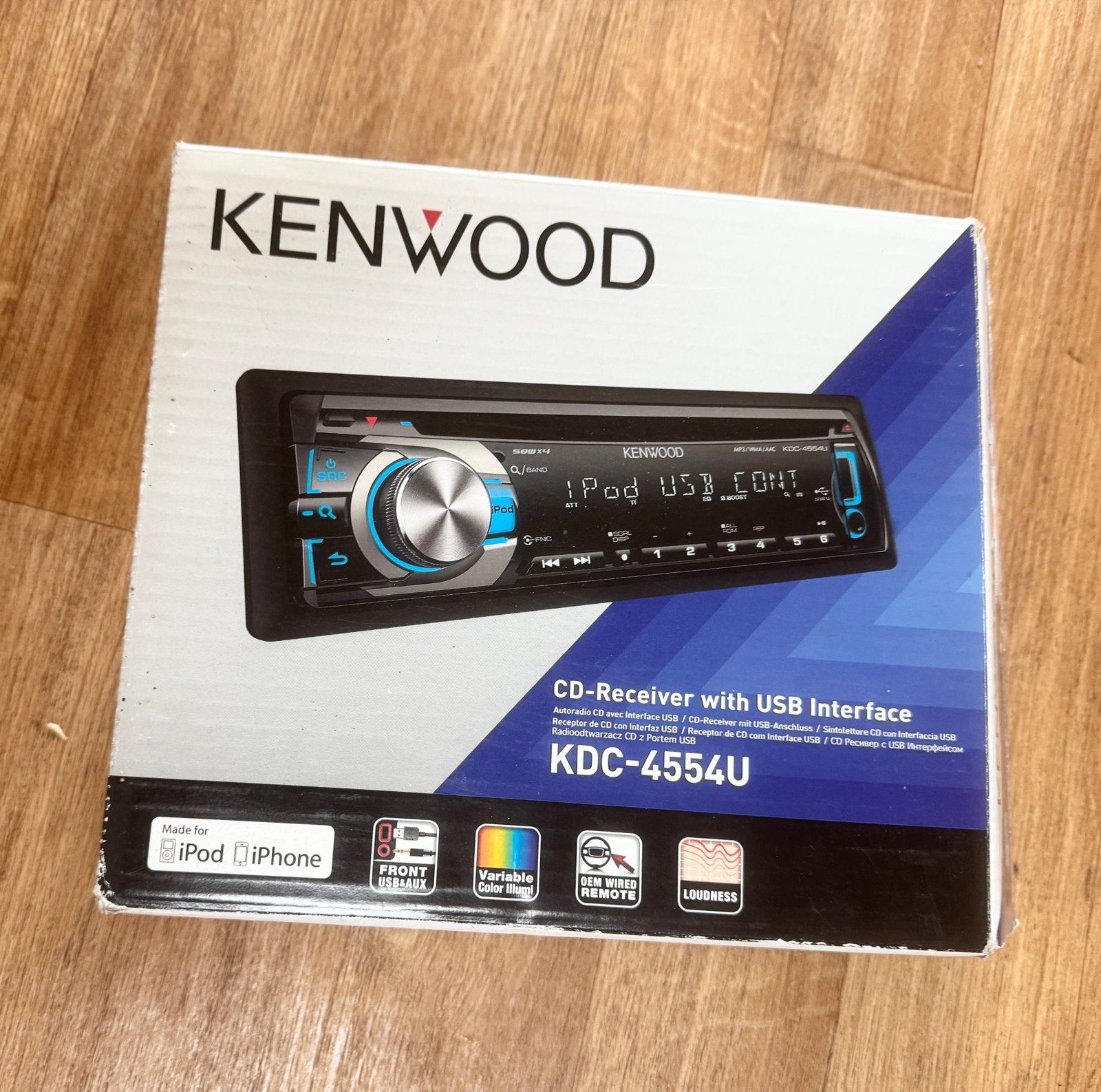 Radio voiture kenwood, Auto diversen, Autoradio's, Ophalen of Verzenden, Gebruikt