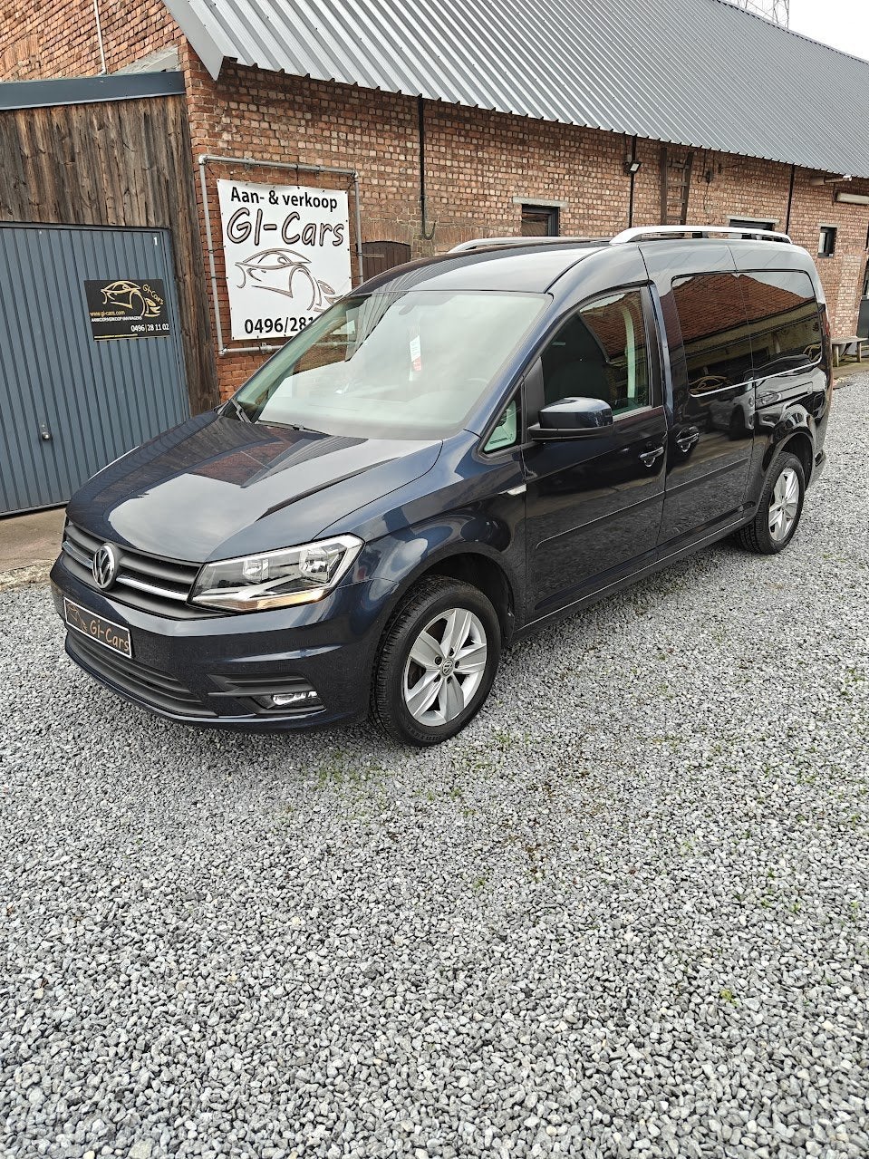 Volkswagen Caddy Maxi Trendline BMT (bj 2018), Auto's, Voorwielaandrijving, Stof, Gebruikt, 7 zetels