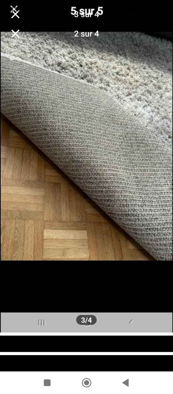 2 grand tapis neuf et 2 en parfait état, Maison & Meubles, Ameublement | Papier peint, Enlèvement