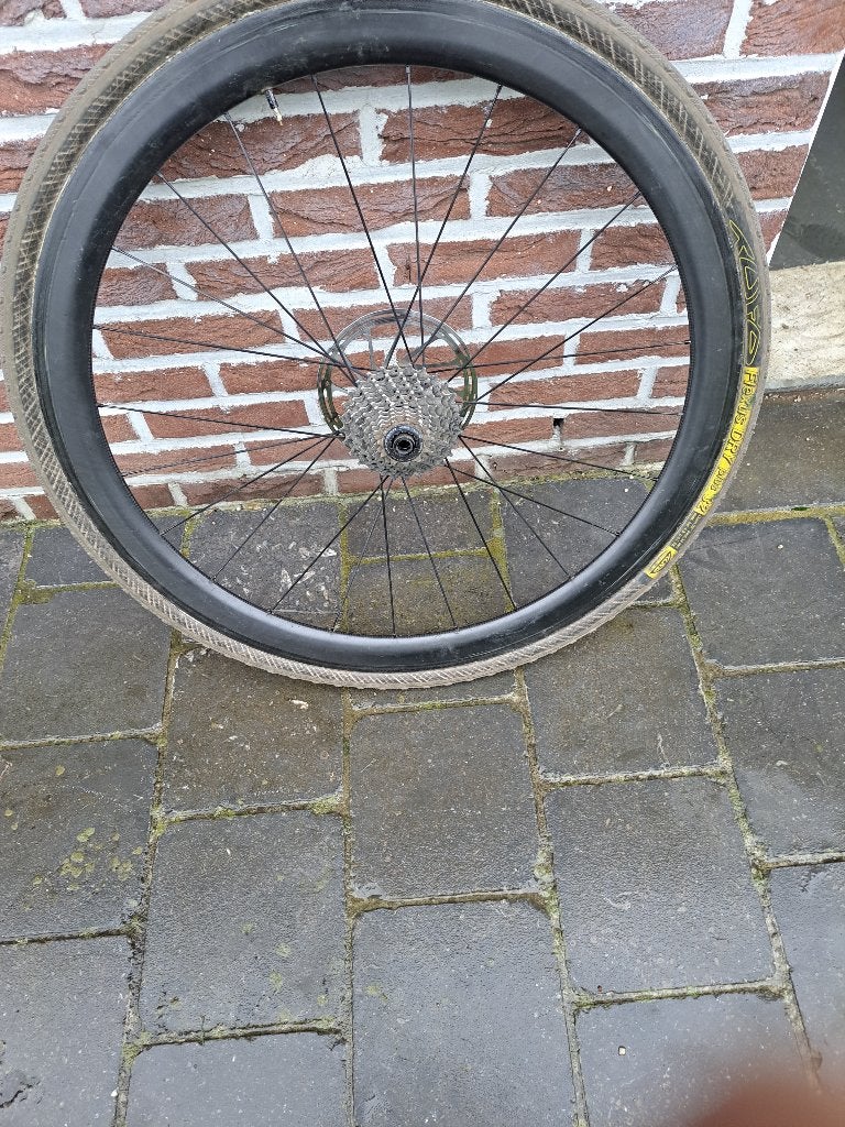 carbonwielen tube, Enlèvement, Comme neuf, Roue, Carbone