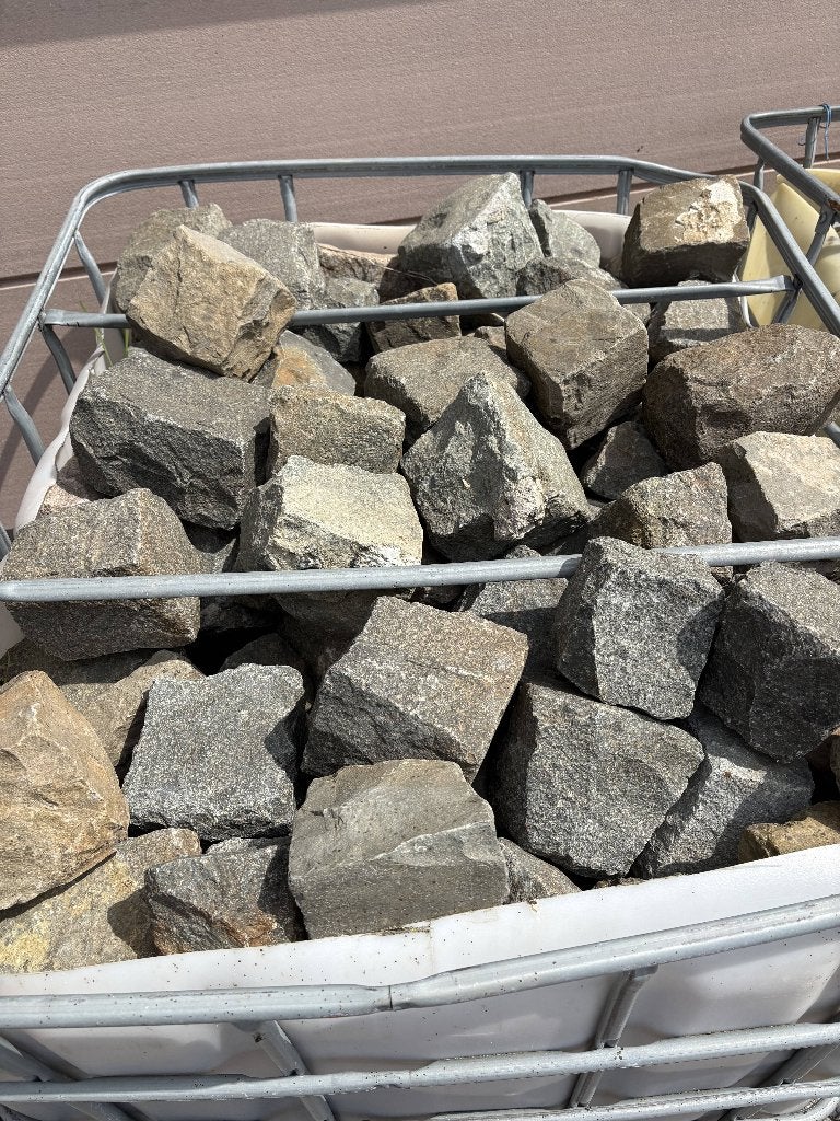 Grote partij herbruikbare natuurstenen Kasseien ( 6,5 m3), Ophalen, Gebruikt, Natuurstenen